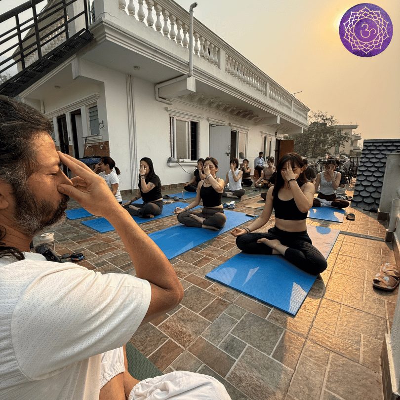 Yoga and breathwork practice