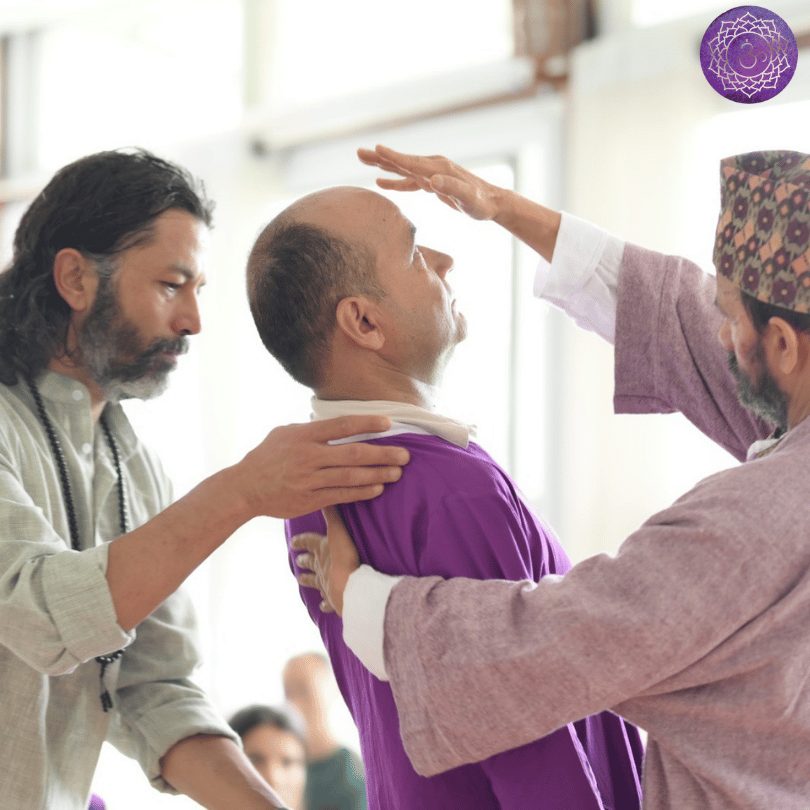Master Amit leading a practice